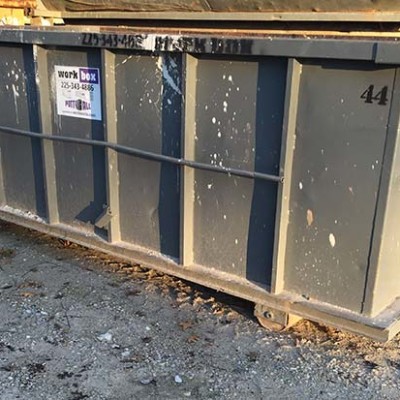 Workbox, 15 yard dumpster