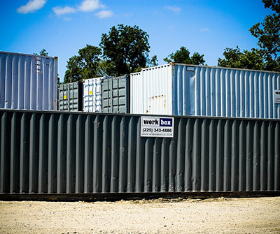 8x40 Storage Container, Workbox, Southeast Louisiana, Baton Rouge, Shipping Container