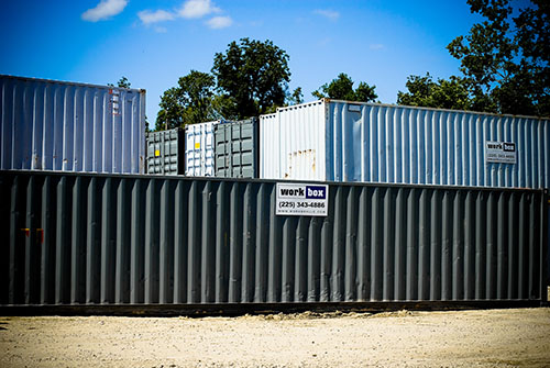 8x40 Storage Container, Workbox, Southeast Louisiana, Baton Rouge, Shipping Container