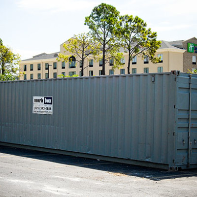 8x40 Container, 8x40 Storage Container, Workbox