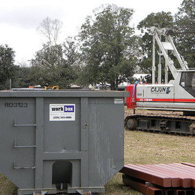 Roll Off Dumpster Rental in Baton Rouge With Workbox LLC